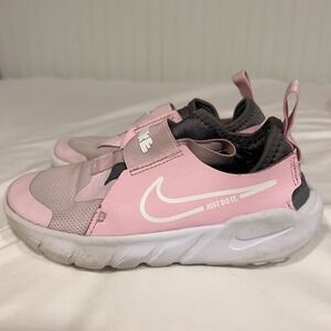 Nike Flex Runner 2 PS Slip On Shoes Pink Foam Kids Size 13C DJ6040-600